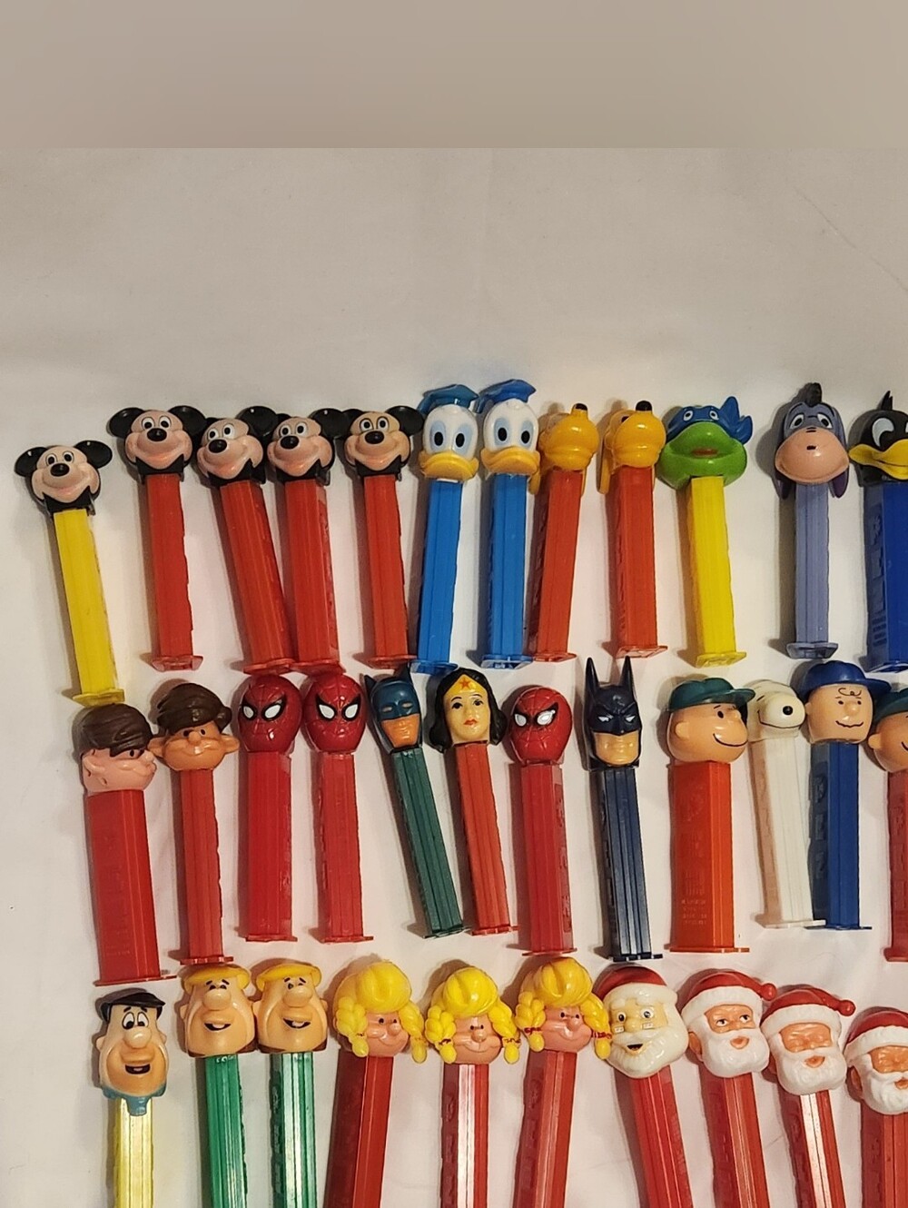 40 Assorted Classic Character PEZ Candy Dispensers